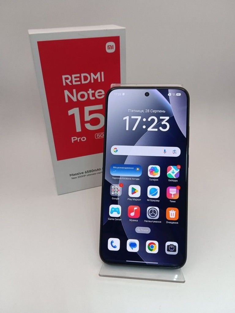Купить Xiaomi Redmi Note 15 Pro 5G 8/256GB Glacier Blue Б/У