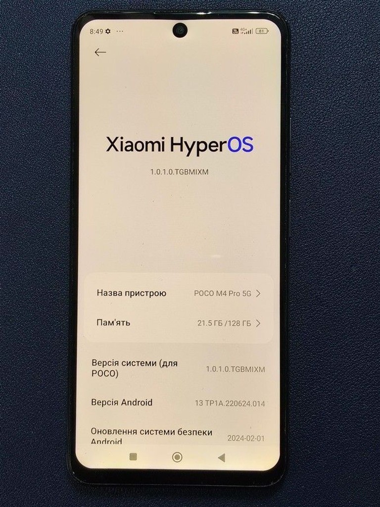 Дешиво Poco m4 pro 5g 6/128gb с ломбарда