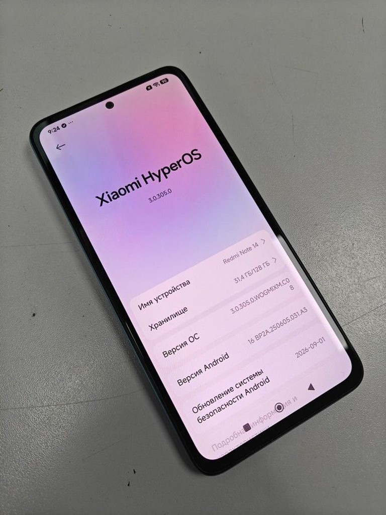 Дешево Xiaomi redmi note 14 6/128gb з ломбарду
