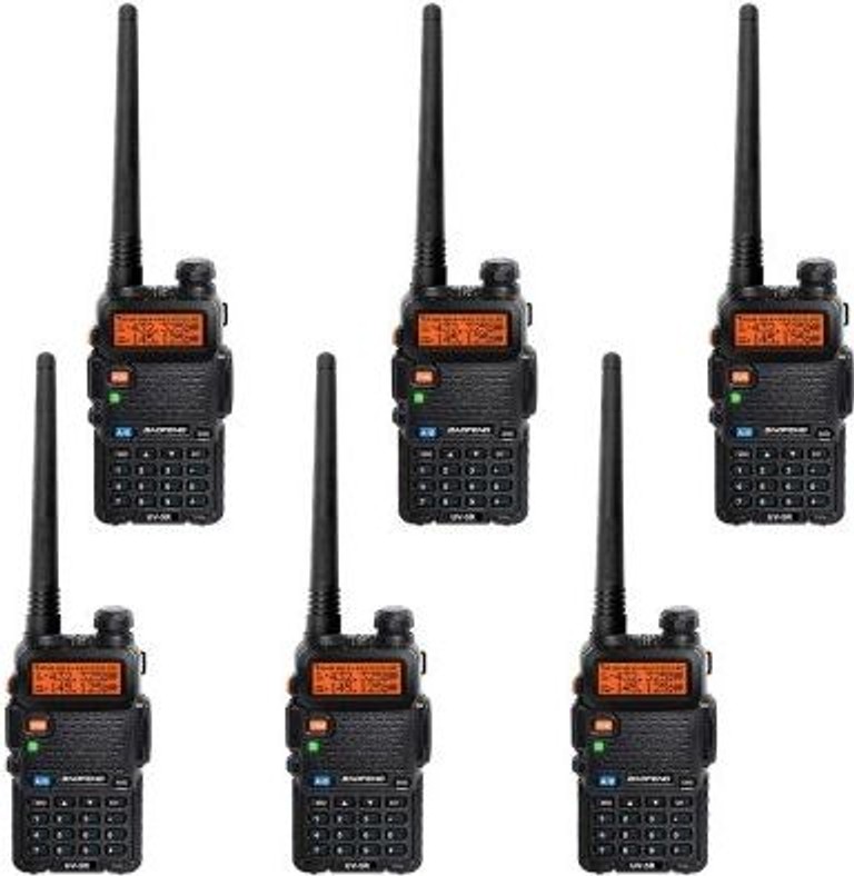 Купити Baofeng UV-5R Black Six Pack комплект 6 шт Б/У