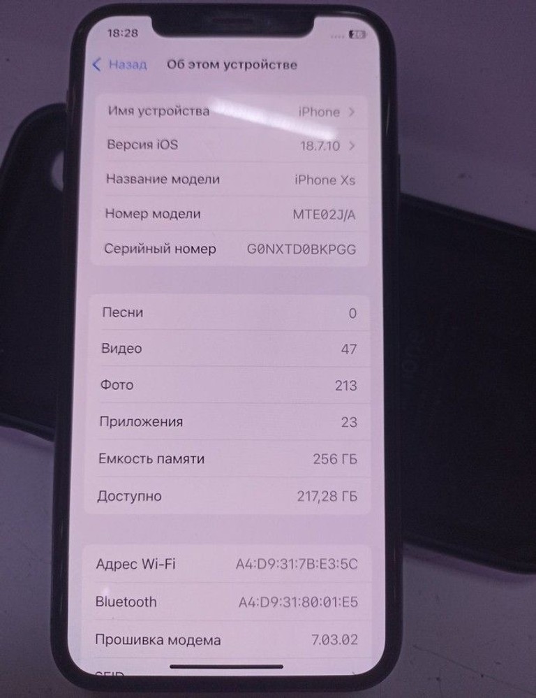 Оголошення Apple iphone xs 256gb Б/У