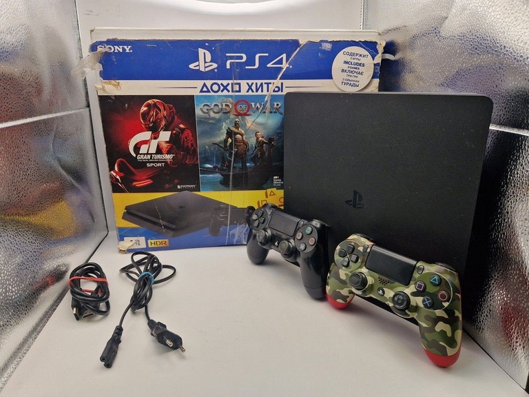 Купить Sony PlayStation 4 Slim 1TB Black Б/У