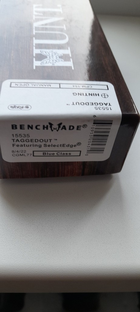 Дешево Benchmade Taggedout 15535 з ломбарду