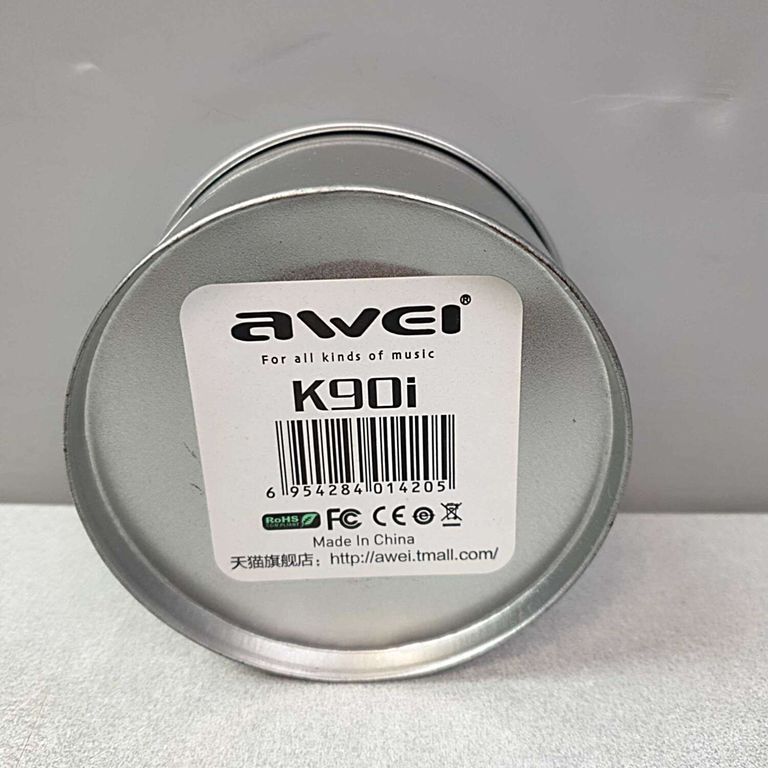 Объявление Awei K90i Black Б/У