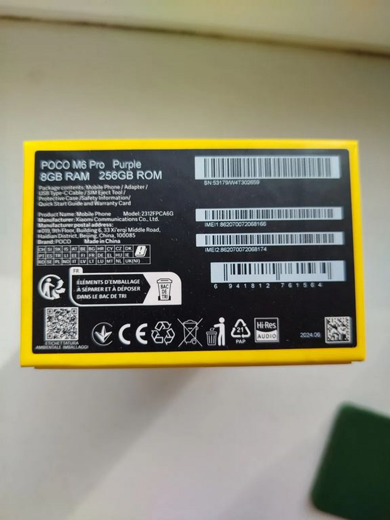 Xiaomi poco m6 pro 8/256gb