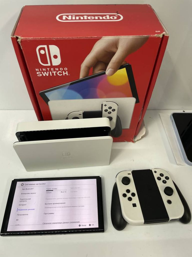 Nintendo switch oled Код:01-200376599. Изображение 9