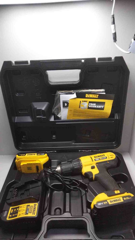 Купити Dewalt dcd771-ks 2акб 18v 2.0ah Б/У