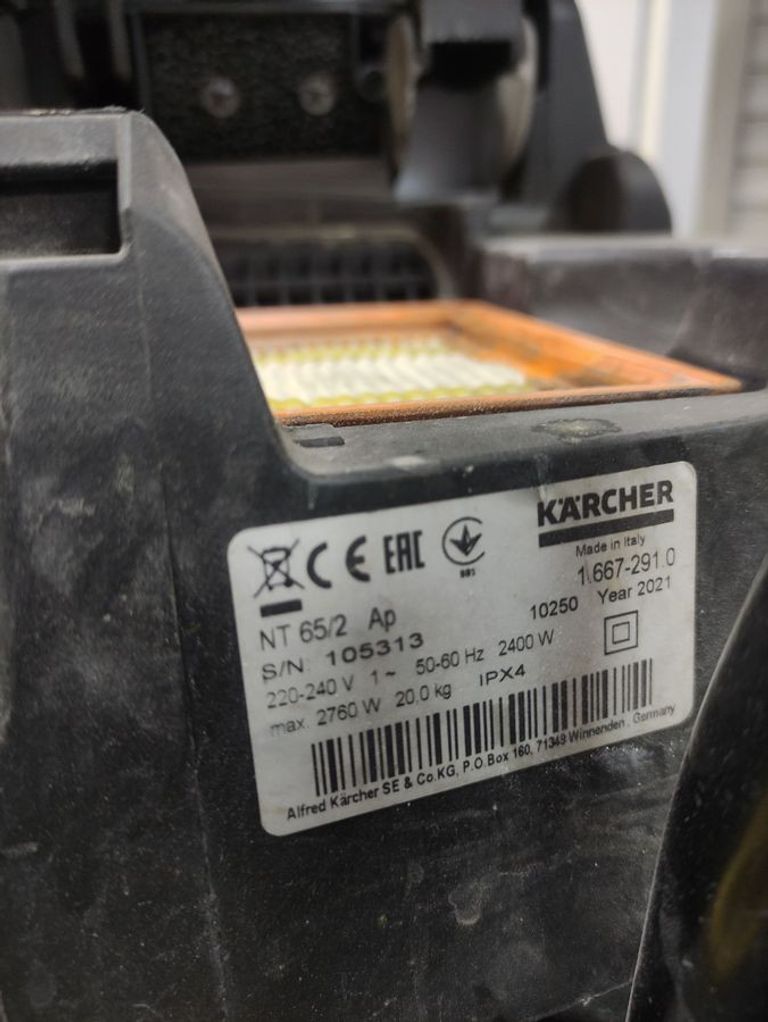 Karcher nt 65/2 ap Код:01-200463085. Зображення 9