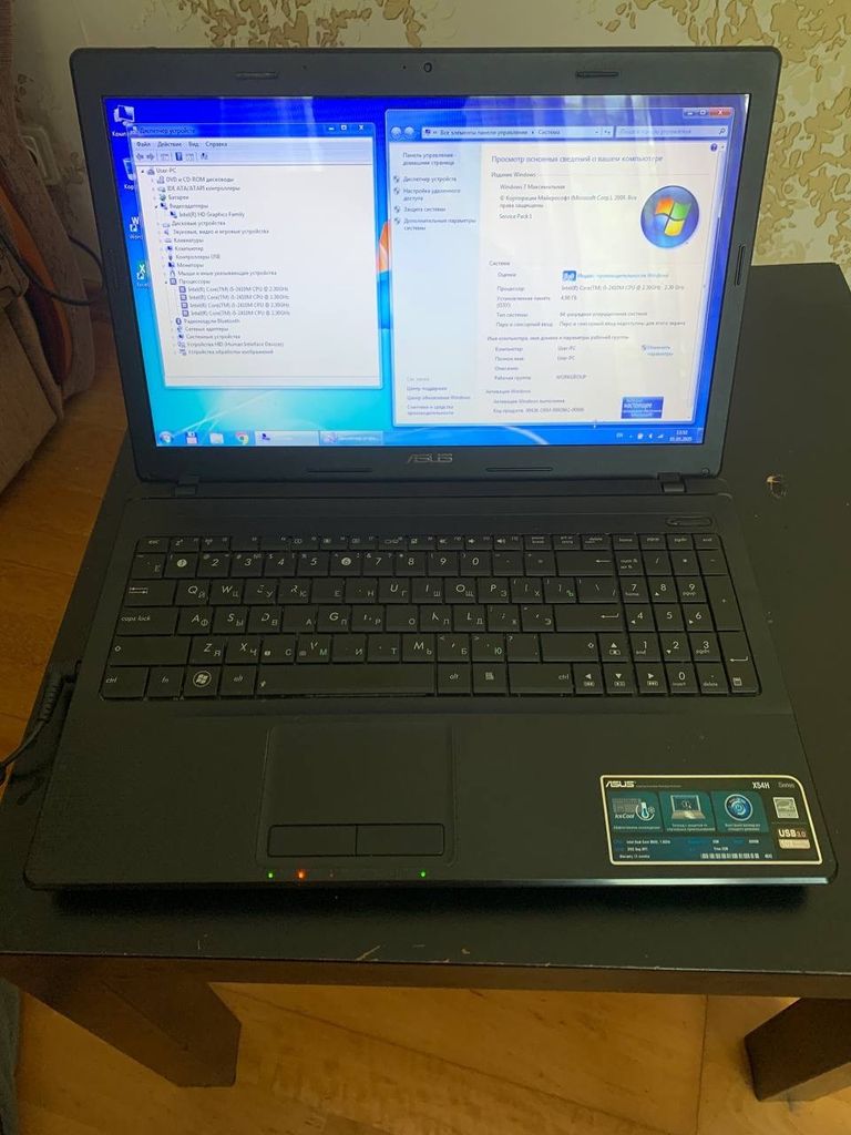 Asus x54H Код:null. Зображення 8