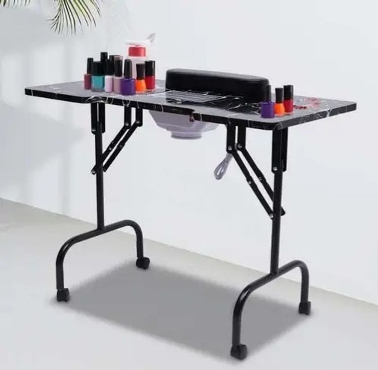 Дешиво Портативний манікюрний стіл для майстрів з функцією складання. Манікюрний стіл для салонного та домашнього використання. Новий.  с ломбарда