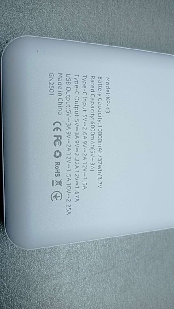 Klgo kp-43 10000 mah Код:2000004216672. Зображення 4