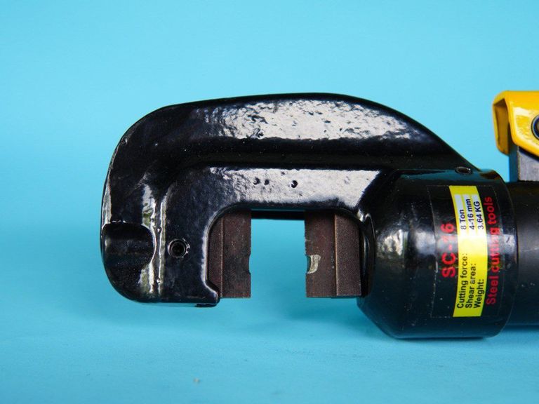 Ручний Гідравлічний різак для арматури SC-16 Fast, інструмент для різання арматури 4-16 мм. Новий. Код:null. Зображення 7