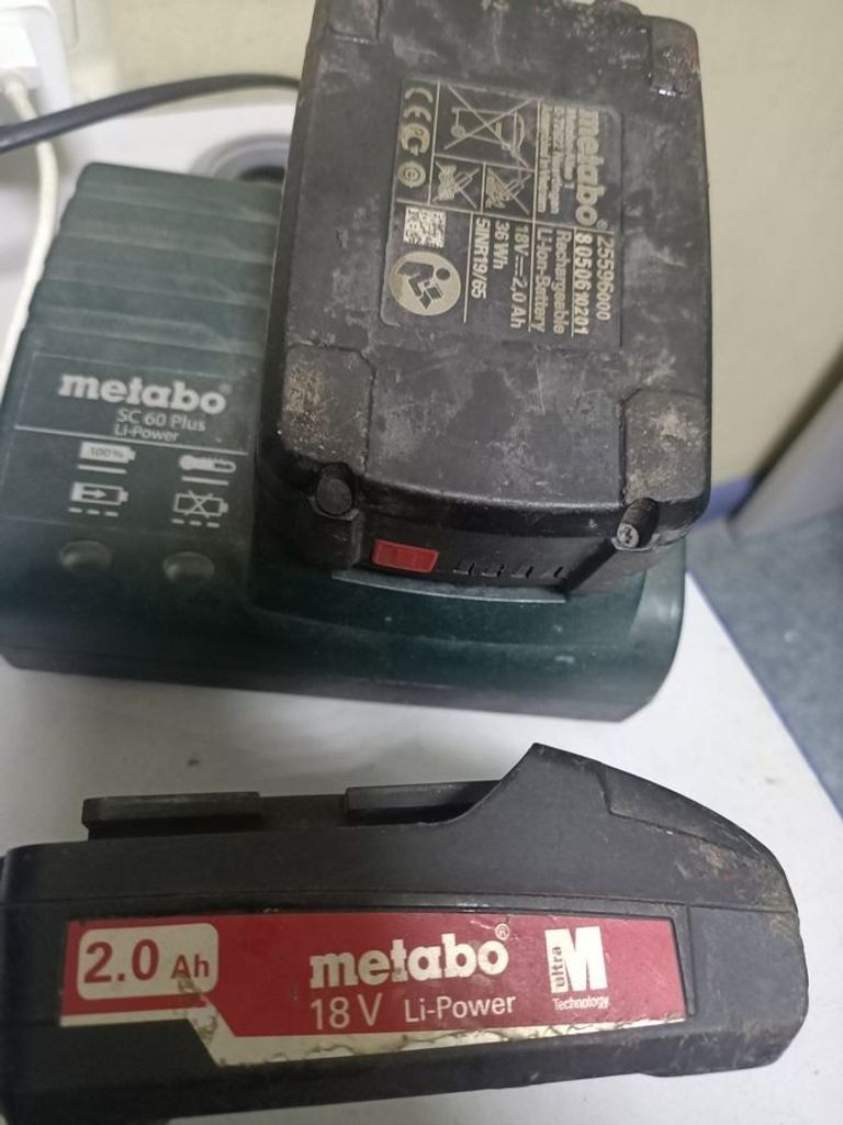 Объявление Metabo bs 18 Б/У