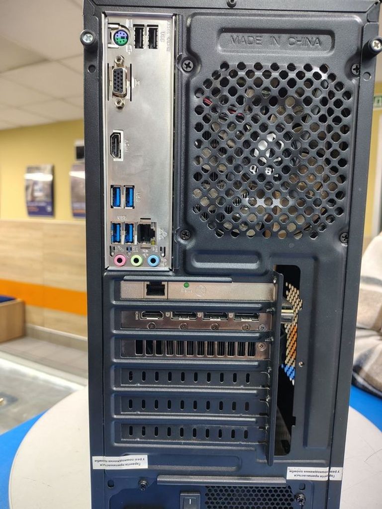 Пк amd ryzen 5 5500/ram 16 gb/hdd відсутній/ssd 960 gb/nvidia rtx 3060 (geforce) 12gb gddr6 192bit Код:01-200741097. Изображение 8