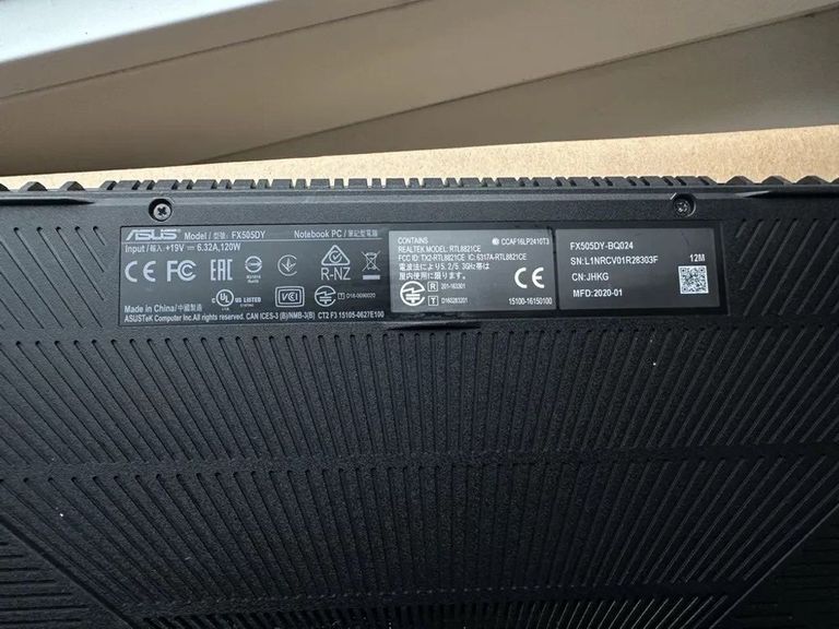 ASUS Tuf gaming FX505DY Код:null. Изображение 5