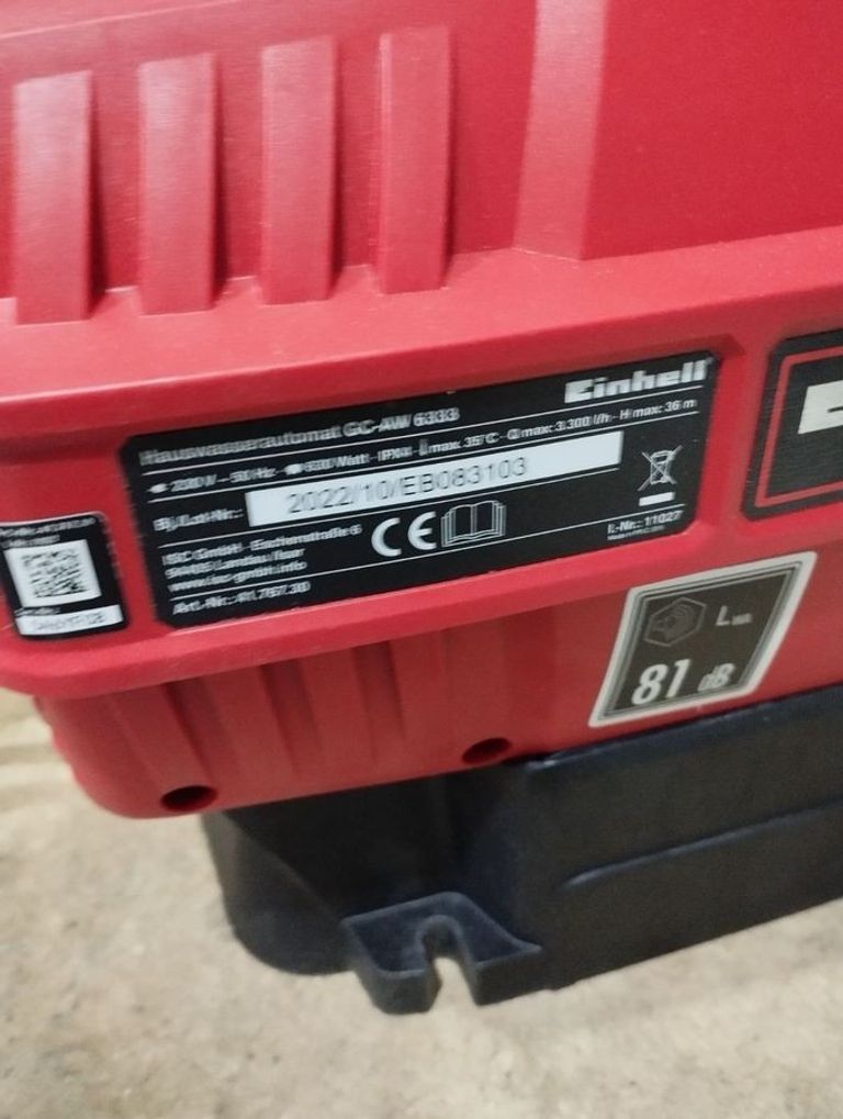 Объявление Einhell gc-aw 6333 Б/У