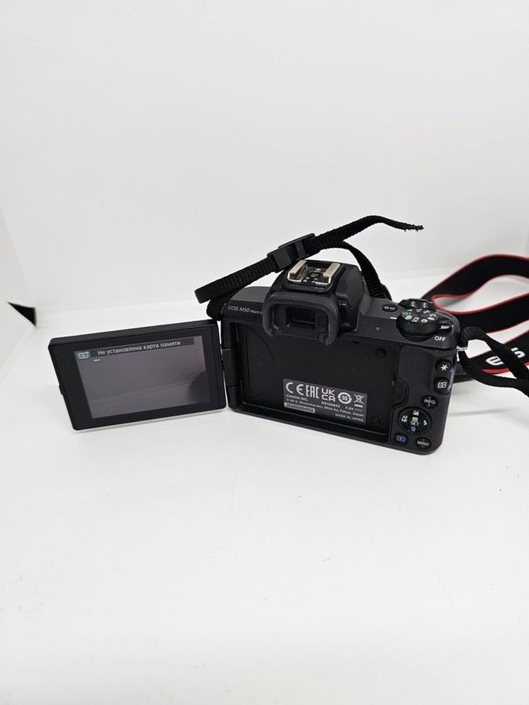 Canon EOS M50 Mark II kit (15-45mm) IS STM Black (4728C043) Код:01-200772673. Зображення 7