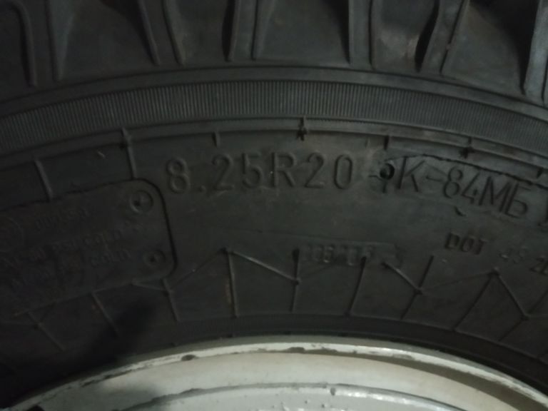 Купить Белшина К84МБ 8.25R20 (240-508R), У-2, 10 слойная Б/У