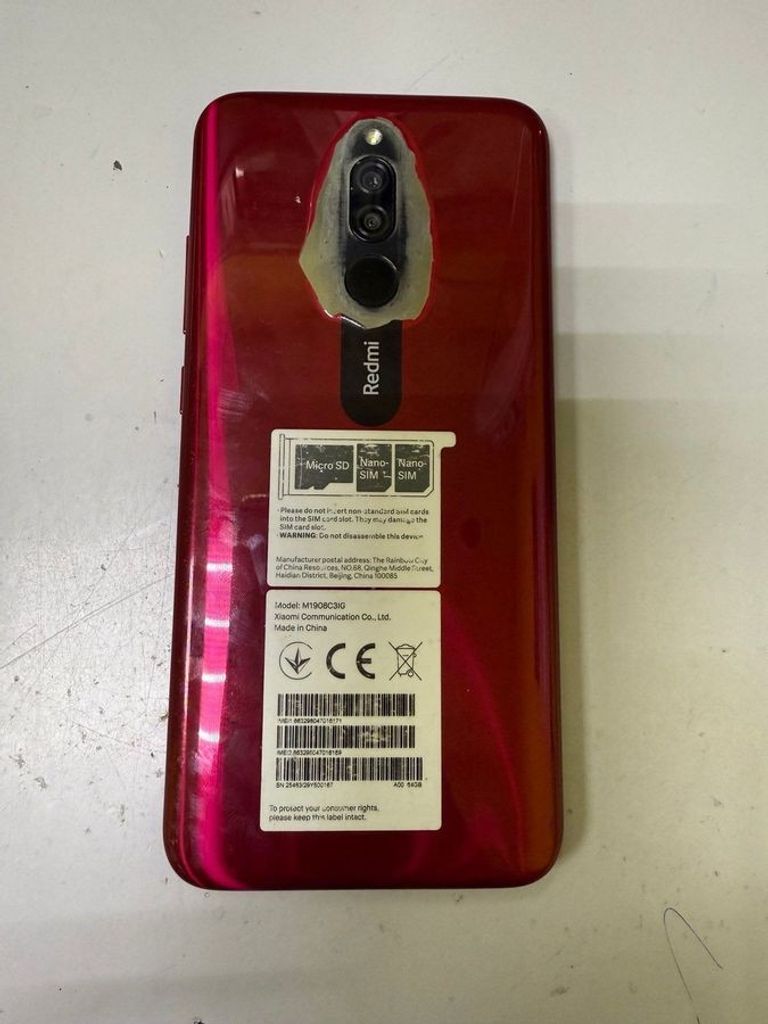 Объявление Xiaomi Redmi 8 4/64GB Black Б/У