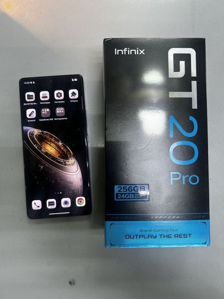 Купить Infinix GT 20 Pro 12/256GB Mecha Blue (4894947022159) Б/У