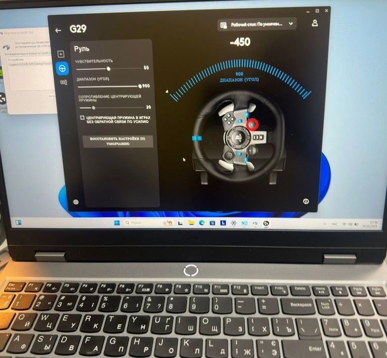 Logitech g29 driving force racing wheel / 941-000110, 941-000112 Код:01-200803023. Зображення 9