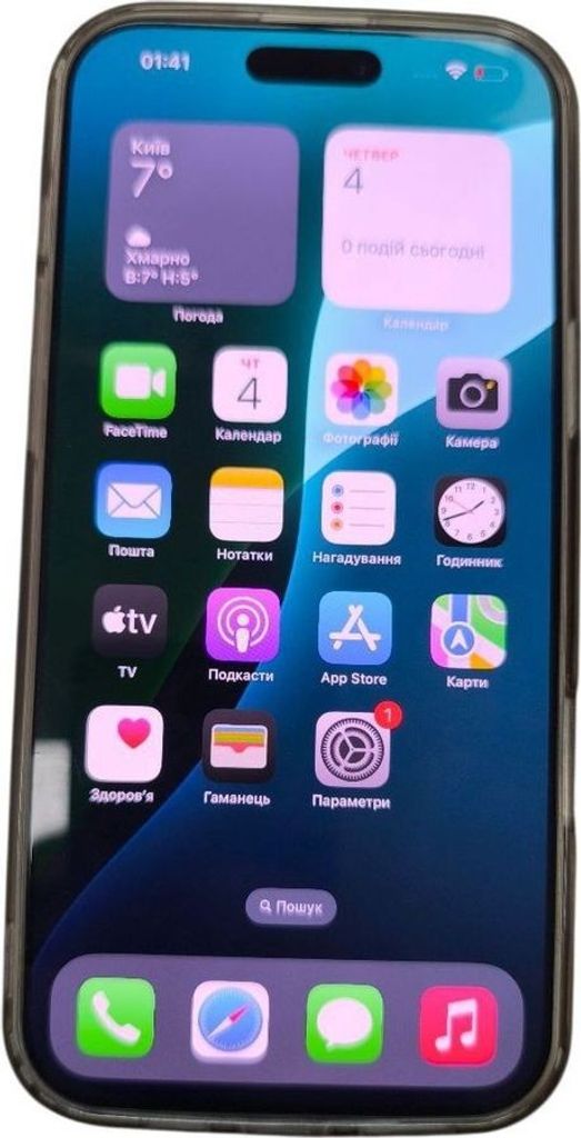 Купити Apple iPhone 16 Pro Max 256GB Black Titanium (MYWV3) Б/У