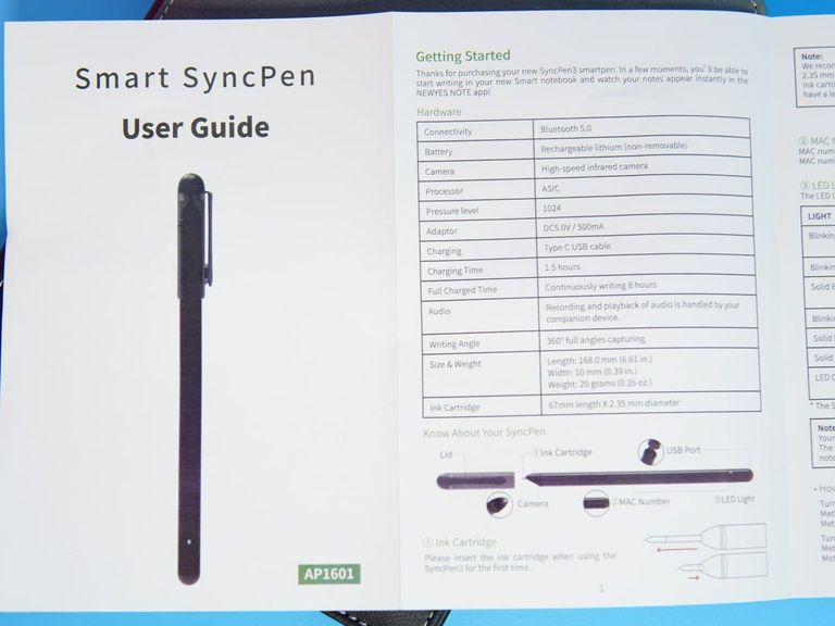 SYNCIFY SketchBook PRO Set Smart Digital Notebook Smartpen Код:null. Зображення 9