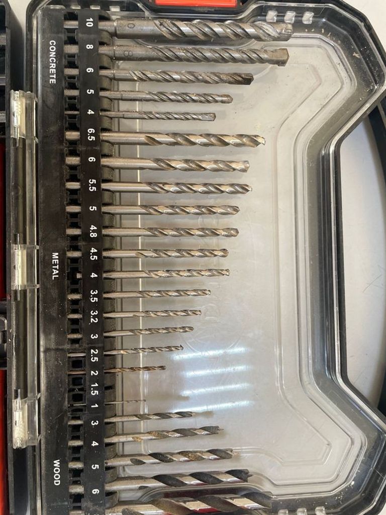 Dnipro-M impact 62 pcs набір біт та свердл, 62 шт. Код:01-200840965. Зображення 5