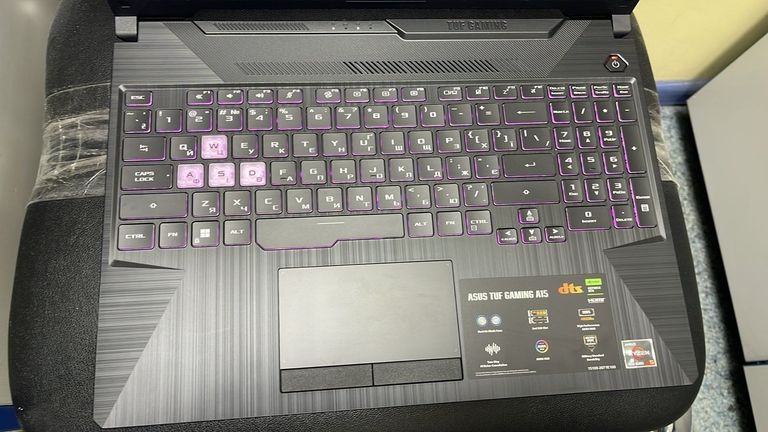 Оголошення Asus 15/ryzen 5 7535hs ddr5/16gb ddr4/hdd *відсутній/ssd 512 gb/geforce rtx3050 4gb Б/У