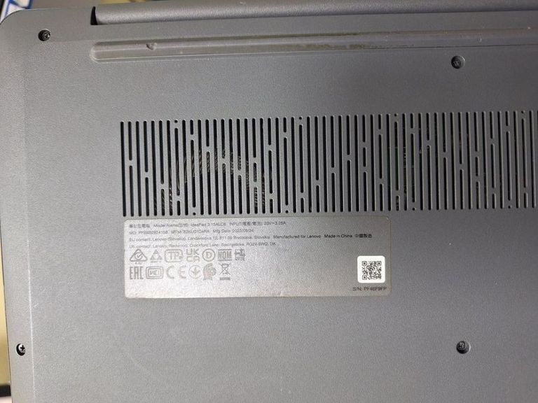 Розпродаж Lenovo 15/ryzen 5 5500u ddr4/16gb ddr4/hdd *відсутній/ssd 512 gb/*інтегрована, продавець Техноскарб