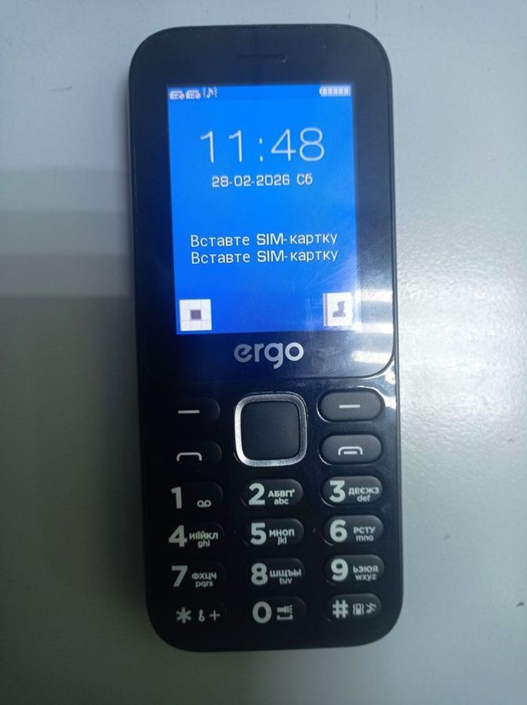 Объявление Ergo E241 Dual Sim Black Б/У