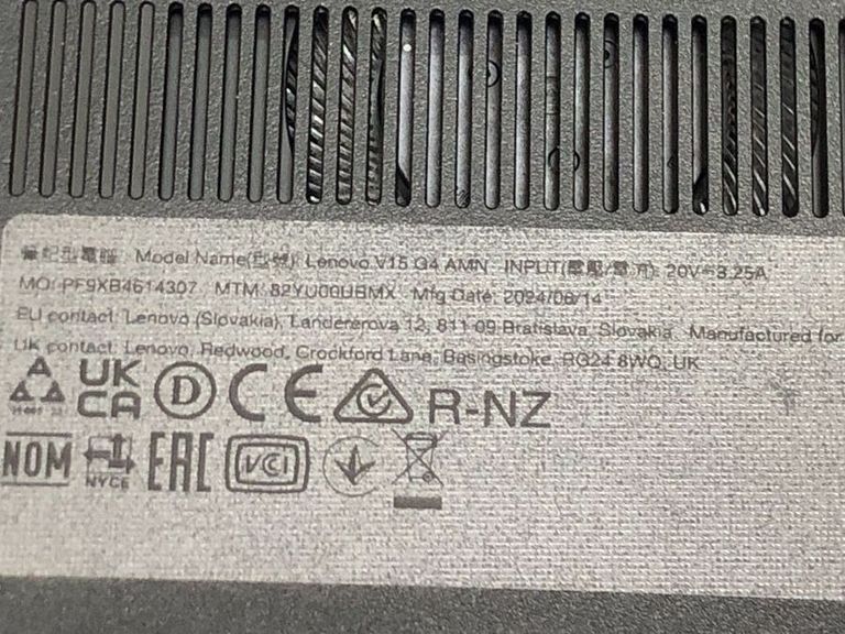 Lenovo 15/ryzen 5 7520u ddr5/16gb ddr5/hdd *відсутній/ssd 512 gb/*інтегрована Код:01-200884447. Изображение 8