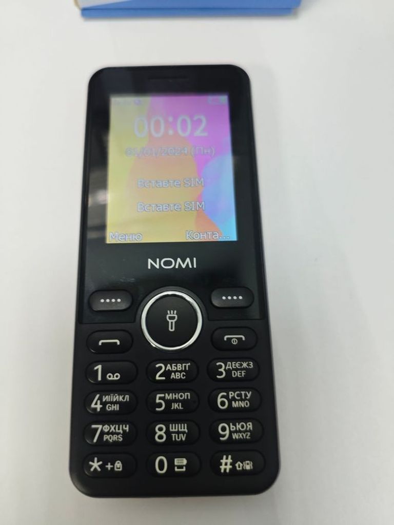 Дешево Nomi i2412 Black з ломбарду