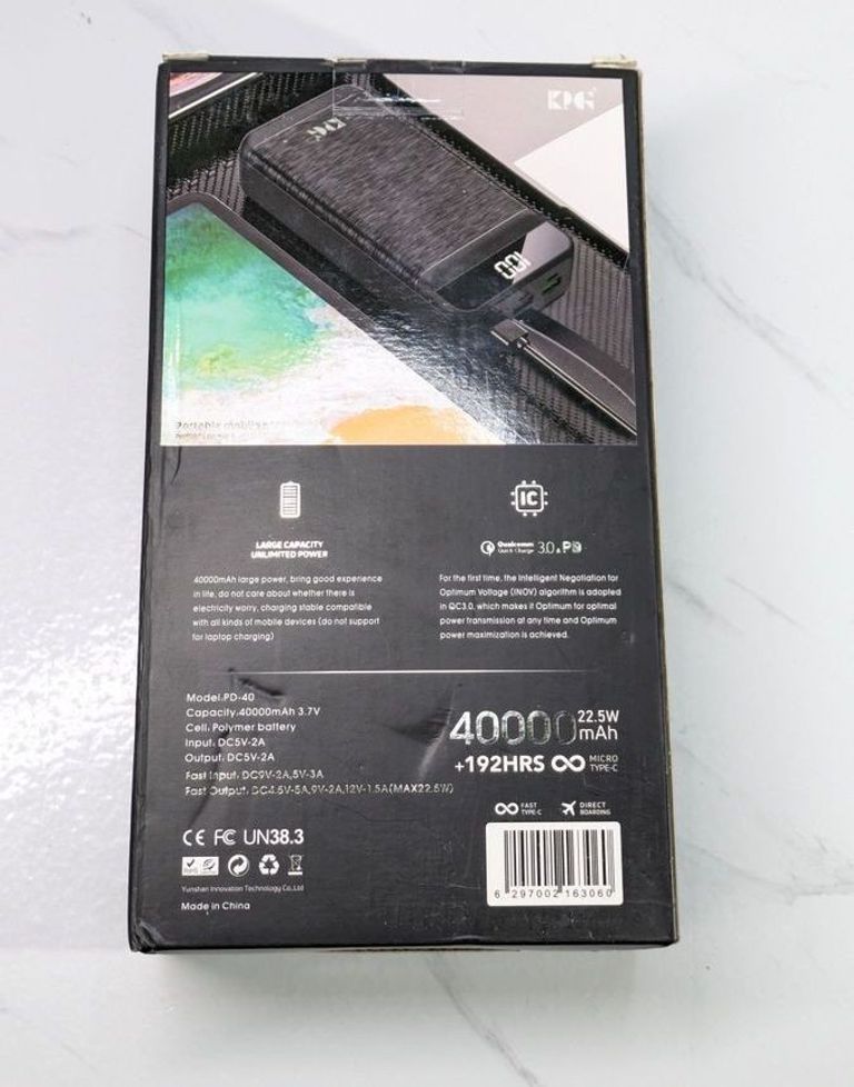 King Power pd-40 40000mah Код:01-200916569. Зображення 8