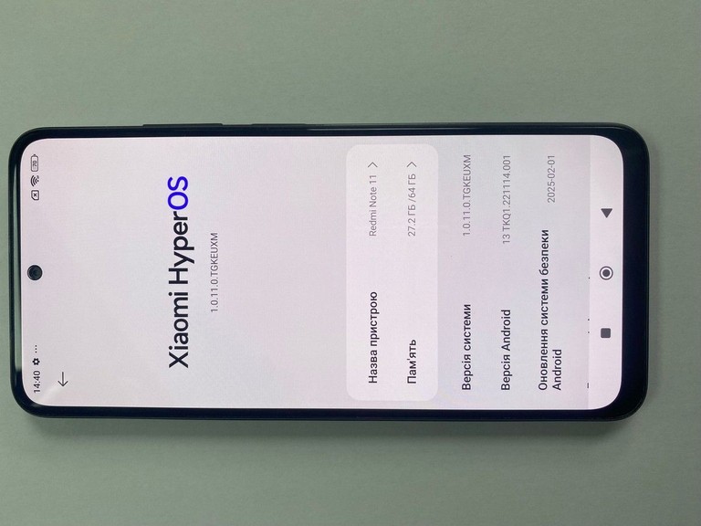 Оголошення Xiaomi redmi note 11 4/64gb Б/У