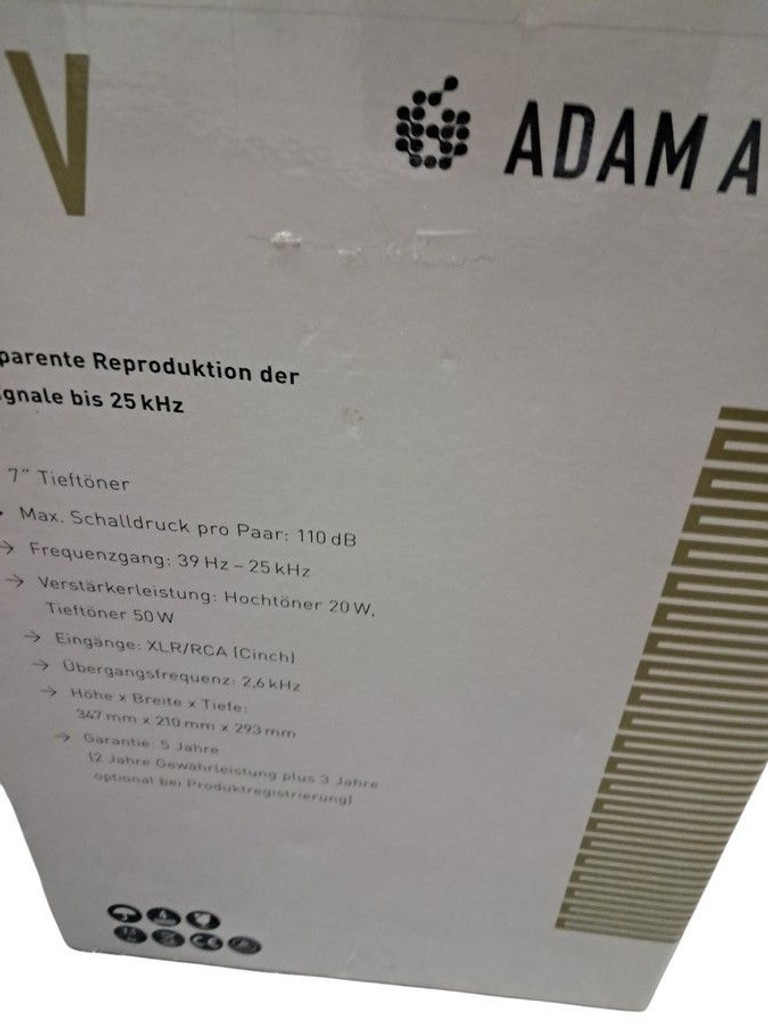 Объявление Adam audio T7V Б/У