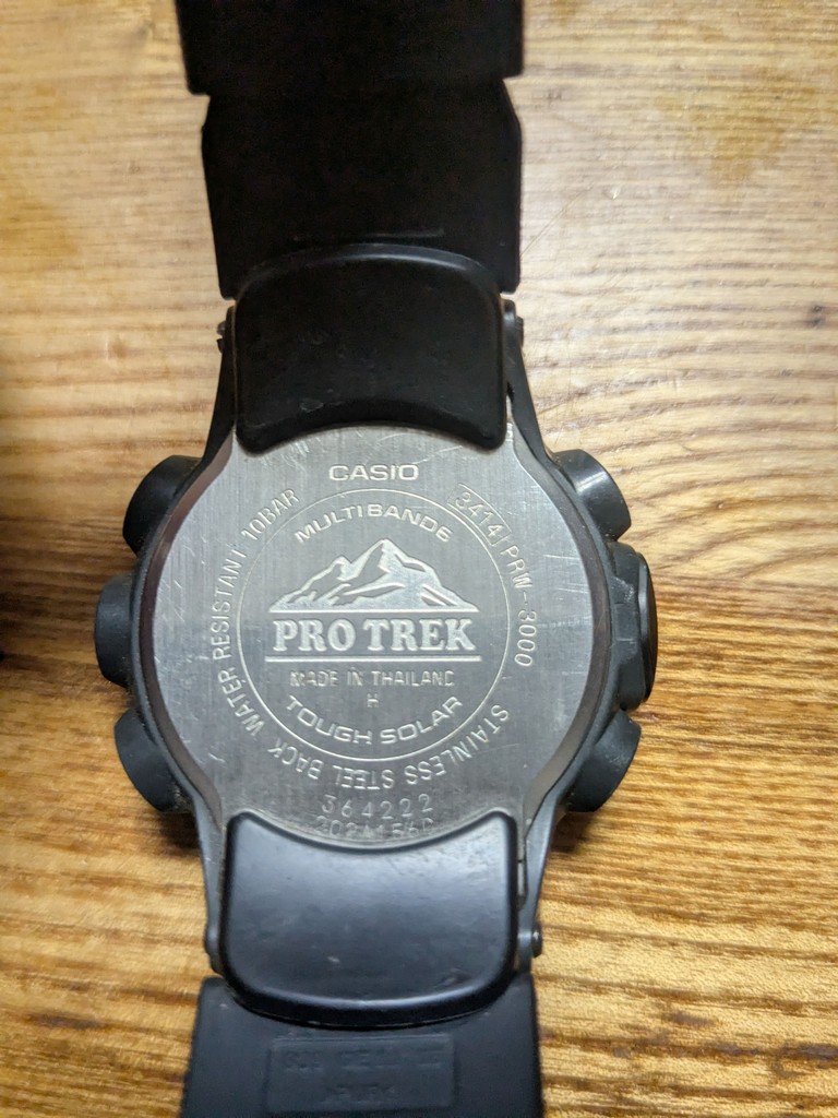 Объявление Casio Pro Trek PRW-3000-1AER Б/У