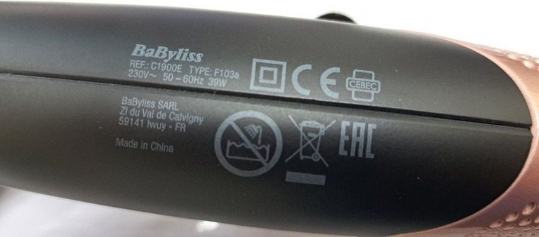 Объявление Babyliss Wave Secret Air C1900E Б/У