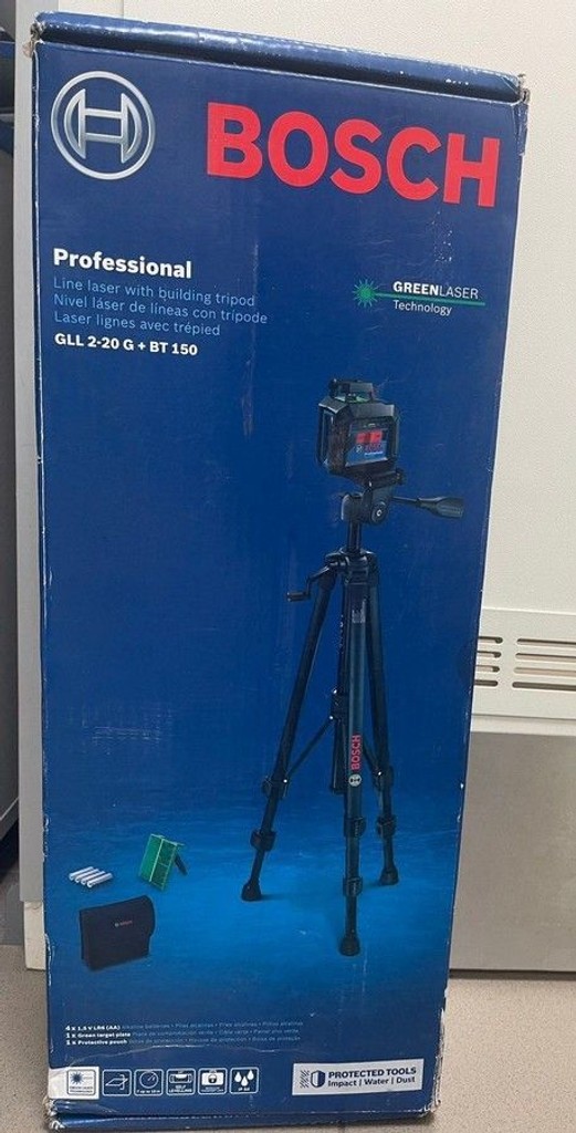 Оголошення Bosch GLL 2-20 G Professional + BT 150 (0601065001) Б/У