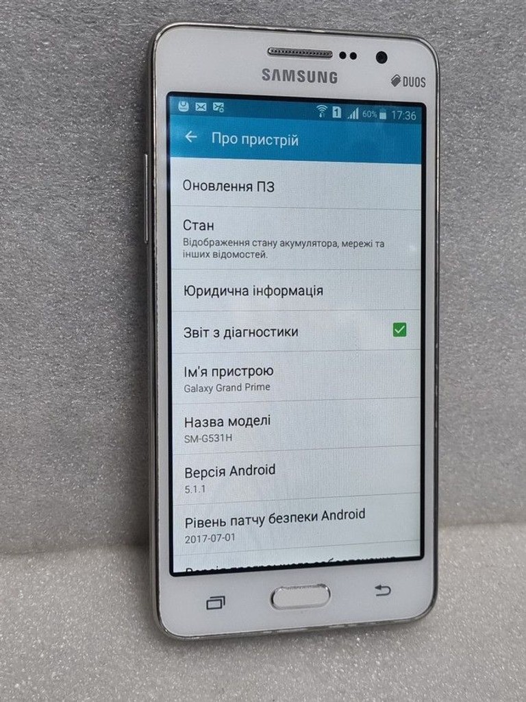 Дешево Samsung g531h galaxy grand prime з ломбарду