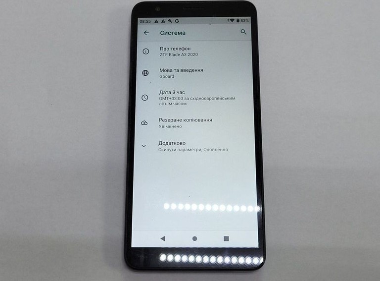 Zte Blade A3 2020 1/32GB Blue Код:01-200997038. Зображення 5