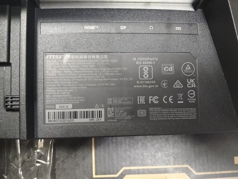 Дешево Msi MAG 244C (9S6-3BB31H-027) з ломбарду