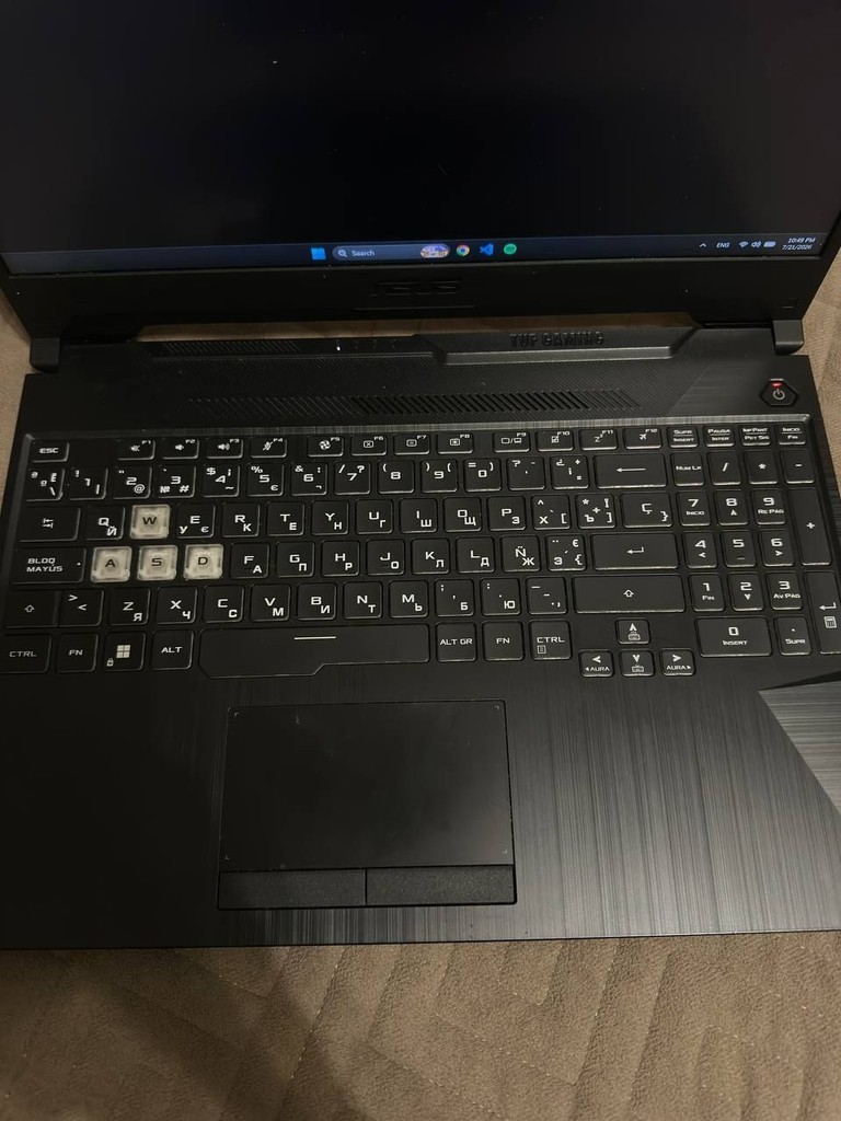 ASUS TUF Gaming F15 — i5-11400H / RTX 3050 Ti / 16GB RAM / 512GB SSD / 144Hz Код:null. Изображение 11