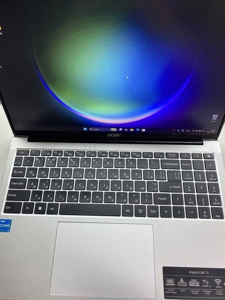Acer 15/core i3-1305u ddr5/16gb ddr5/hdd *відсутній/ssd 512 gb/*інтегрована Код:01-201045407. Изображение 6