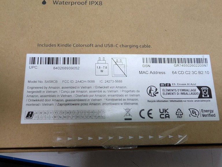 Розпродаж Amazon Kindle Colorsoft Signature Edition 1st Gen. 16 GB 2025 Metallic Black, продавець Техноскарб