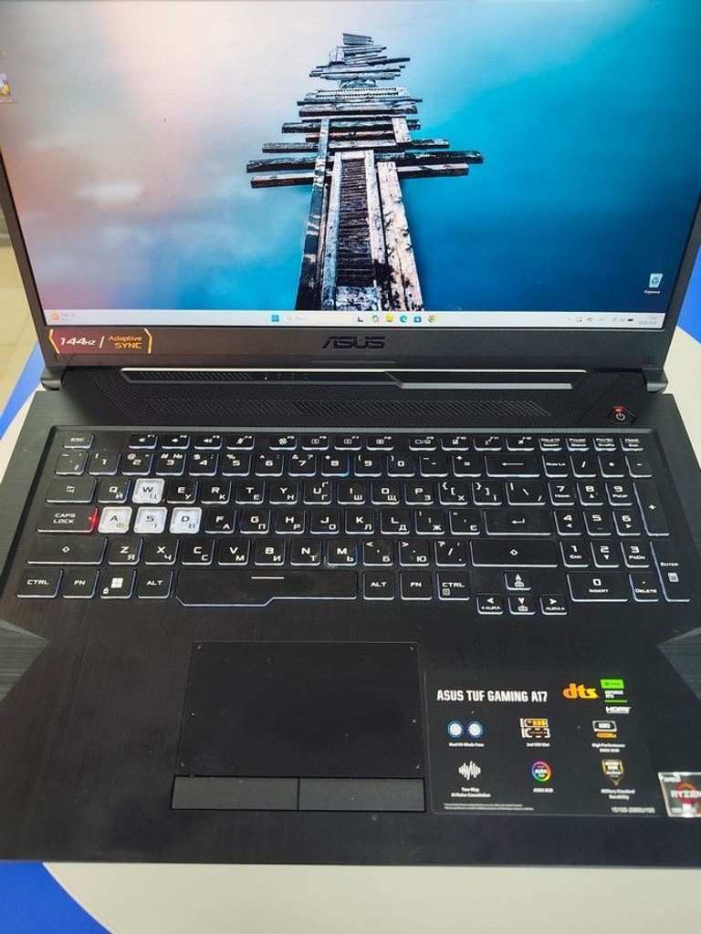 Оголошення Asus 17/ryzen 7 7435hs ddr5/16gb ddr5/hdd *відсутній/ssd 512 gb/geforce rtx2050 4gb Б/У