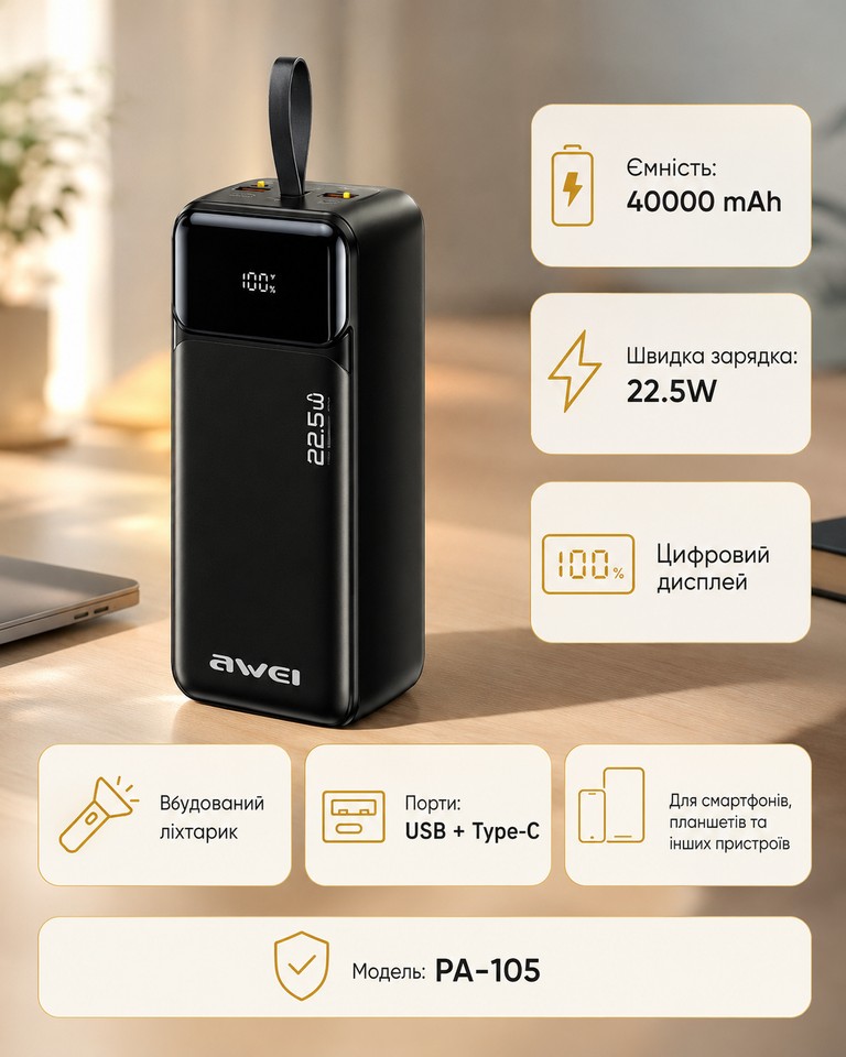 Купить AWEI PA 105 Б/У