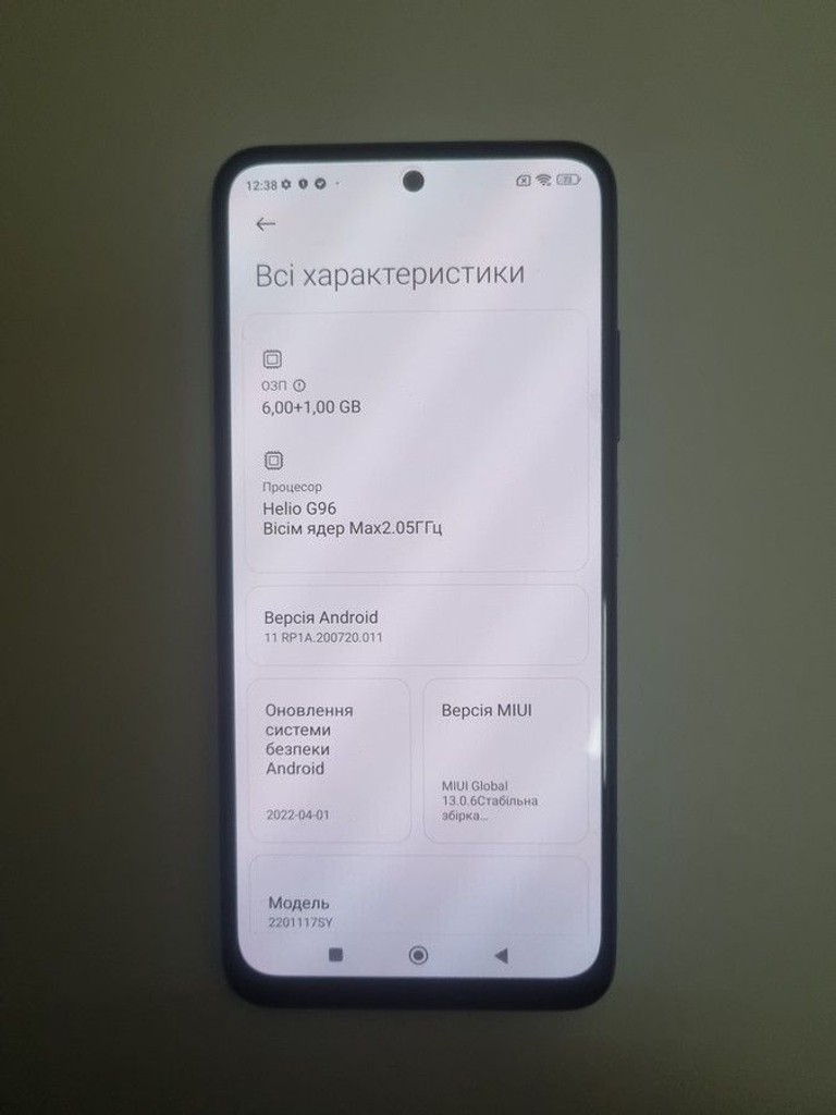 Дешево Xiaomi redmi note 11s 6/64gb з ломбарду