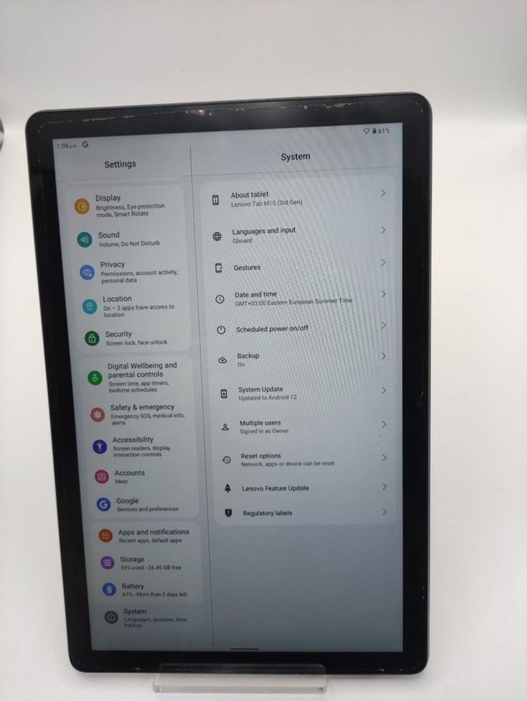 Оголошення Lenovo tab m10 tb328xu 4/64gb Б/У