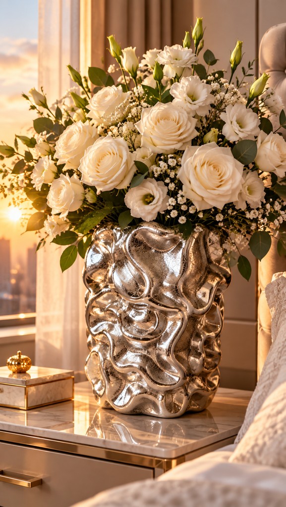 Eterna (Італія), 30 см, рідке срібло / хром Код:null. Зображення 9